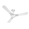 Havells Enticer Art ES 1200mm Pearl White Chrome Ceiling Fan