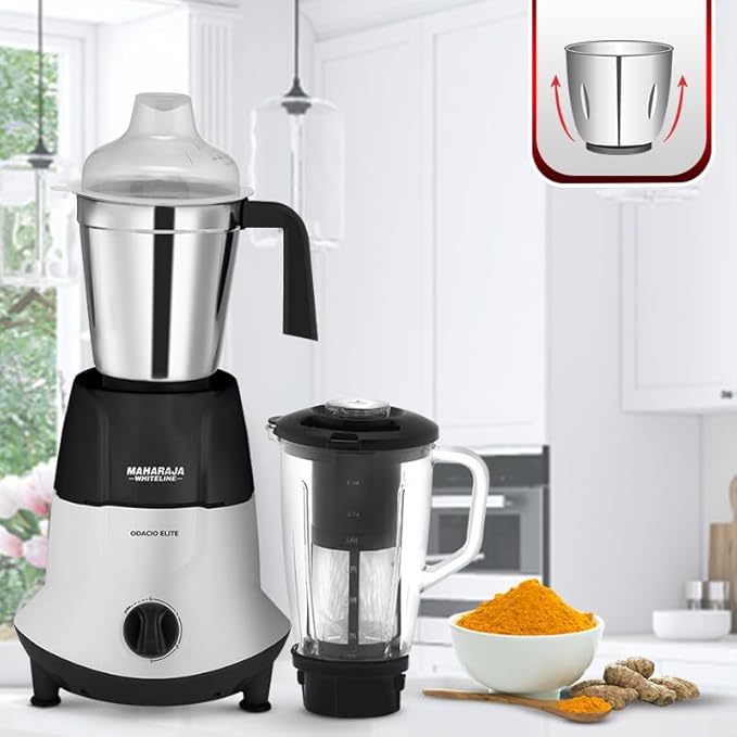 MAHARAJA WHITELINE Odacio Elite MX-278 750 W Mixer Grinder