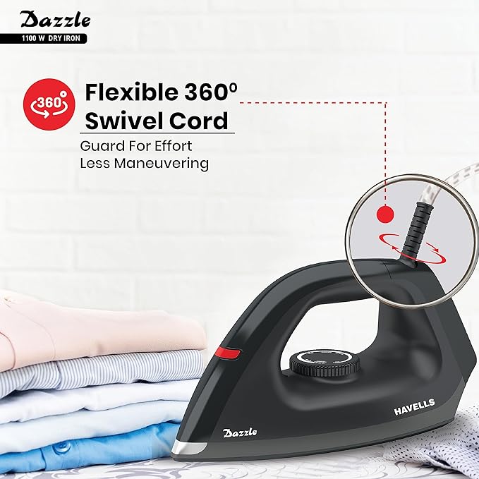 Havells Dry Iron Dazzle 1100W