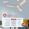 Havells 1200mm Ambrose BLDC Motor Ceiling Fan | Remote Controlled, High Air Delivery Fan | 5 Star Rated, Upto 60% Energy Saving, 2 Year Warranty | (Pack of 1, Gold Mist Wood)